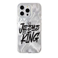 Jesus is King iPhone Case