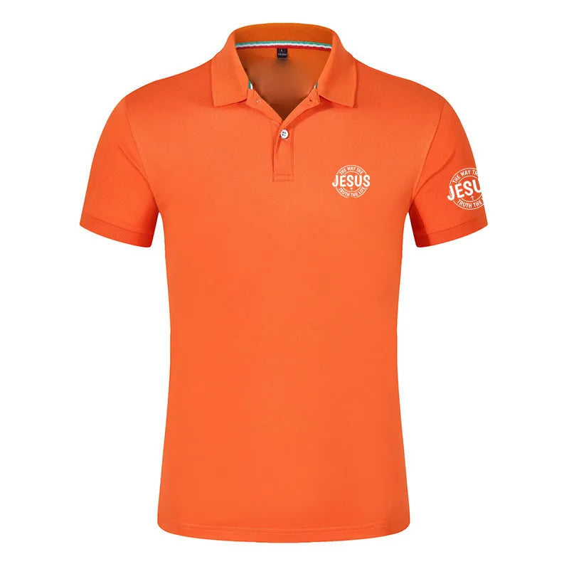 Jesus — The Way, The Truth, The Life Polo Sport Shirt