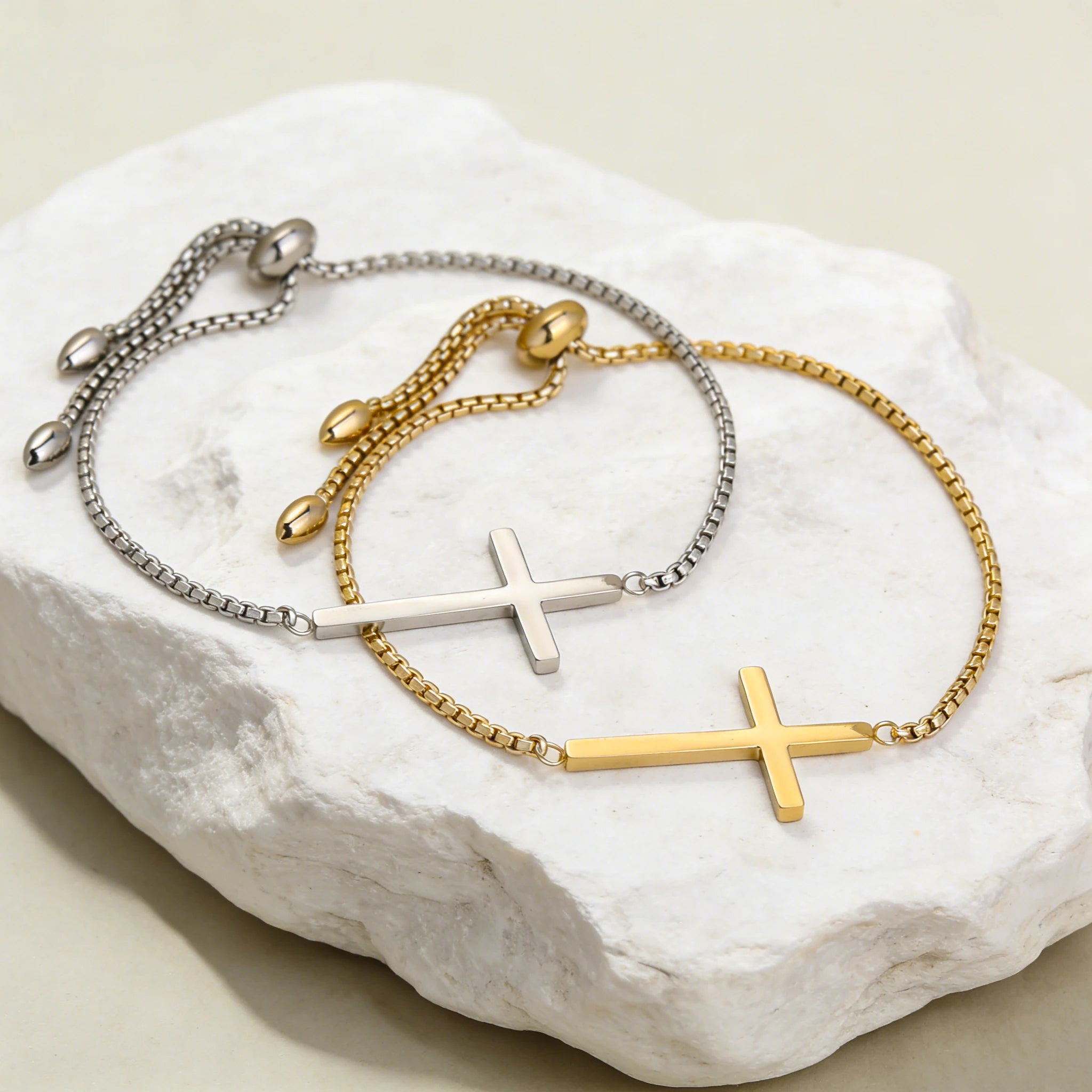 Cross Charm Bracelet