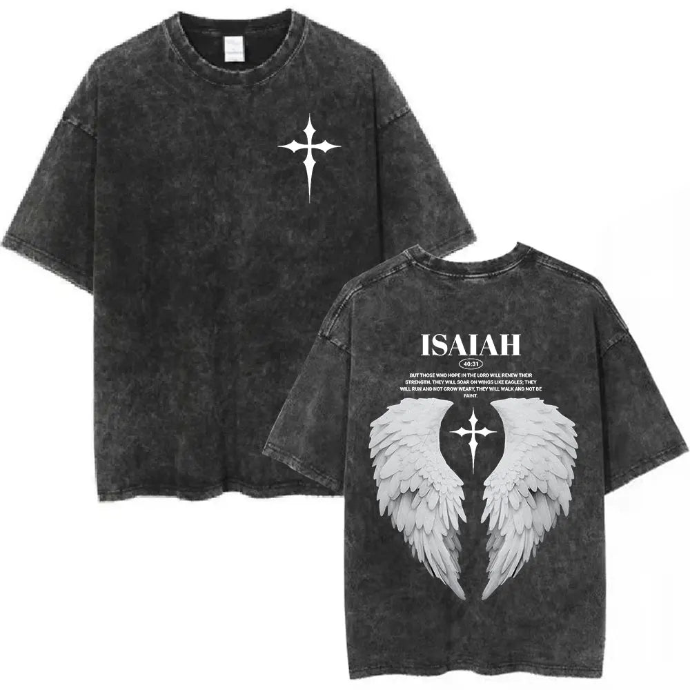 ISAIAH 40:31 Washed T-Shirt