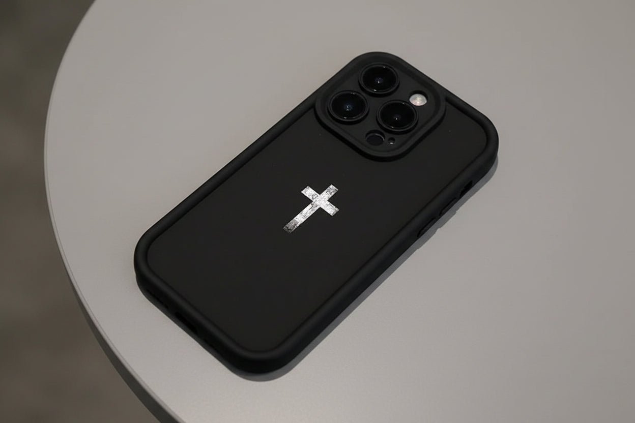 Faded Cross iPhone Case