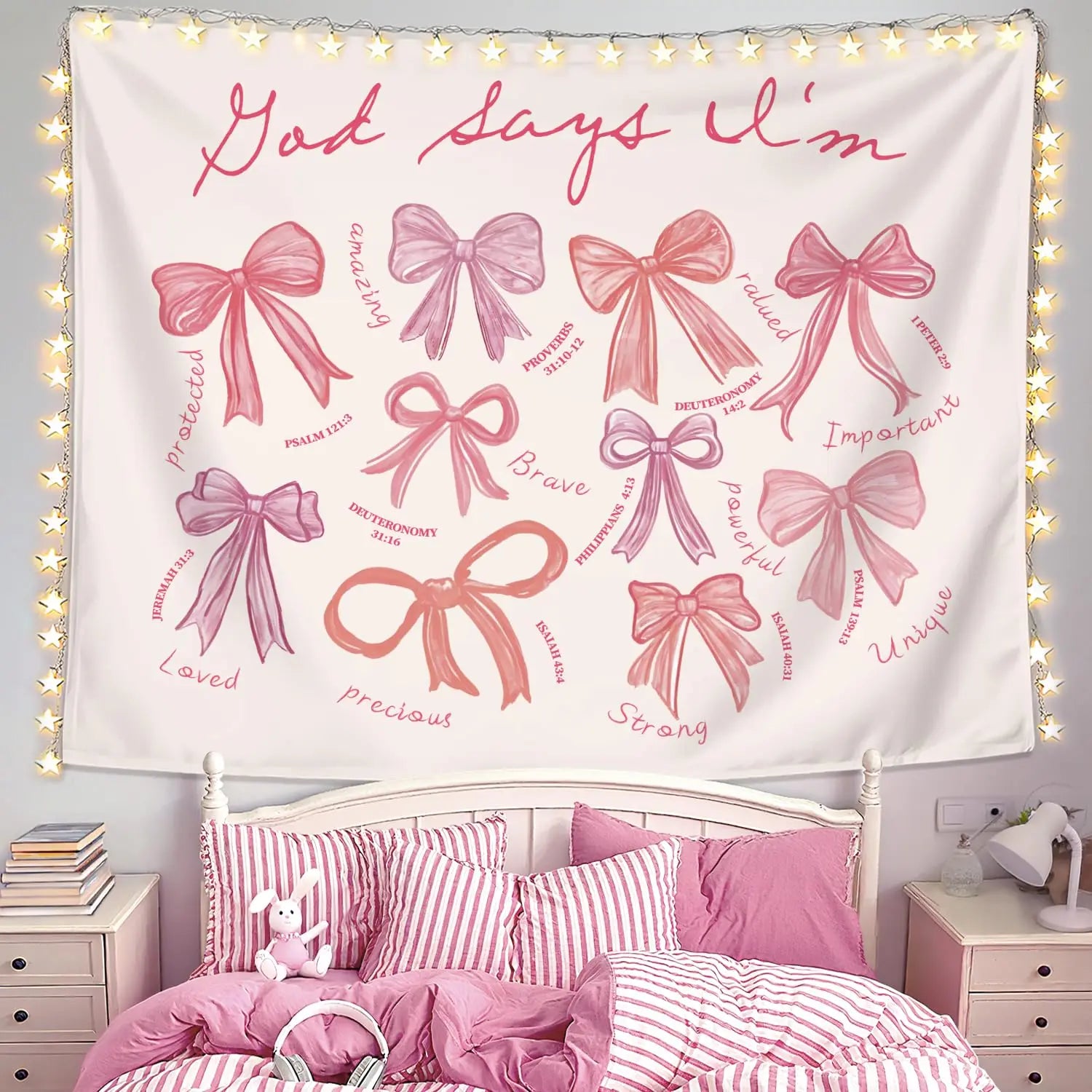 Daughter of Christ Coquette Tapestry Collection