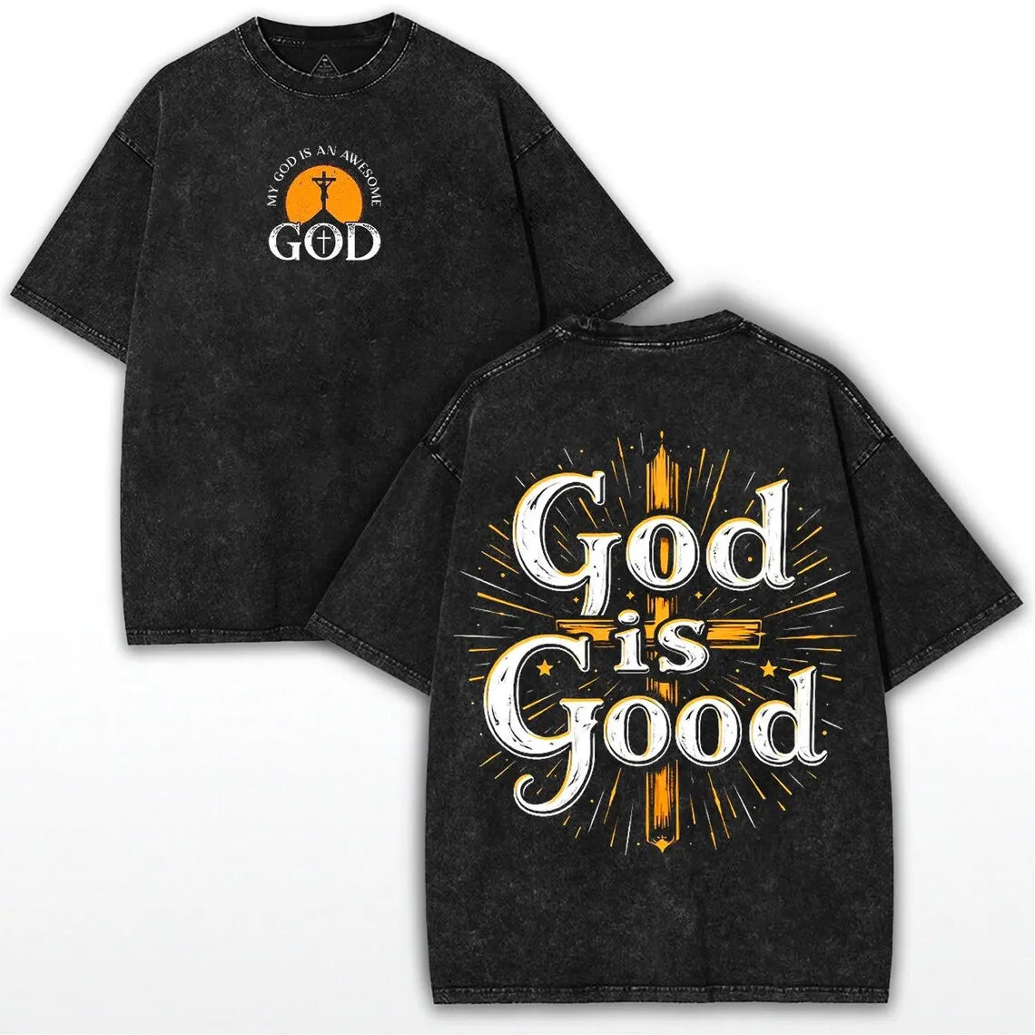 God Is Good Vintage Washed T-Shirt