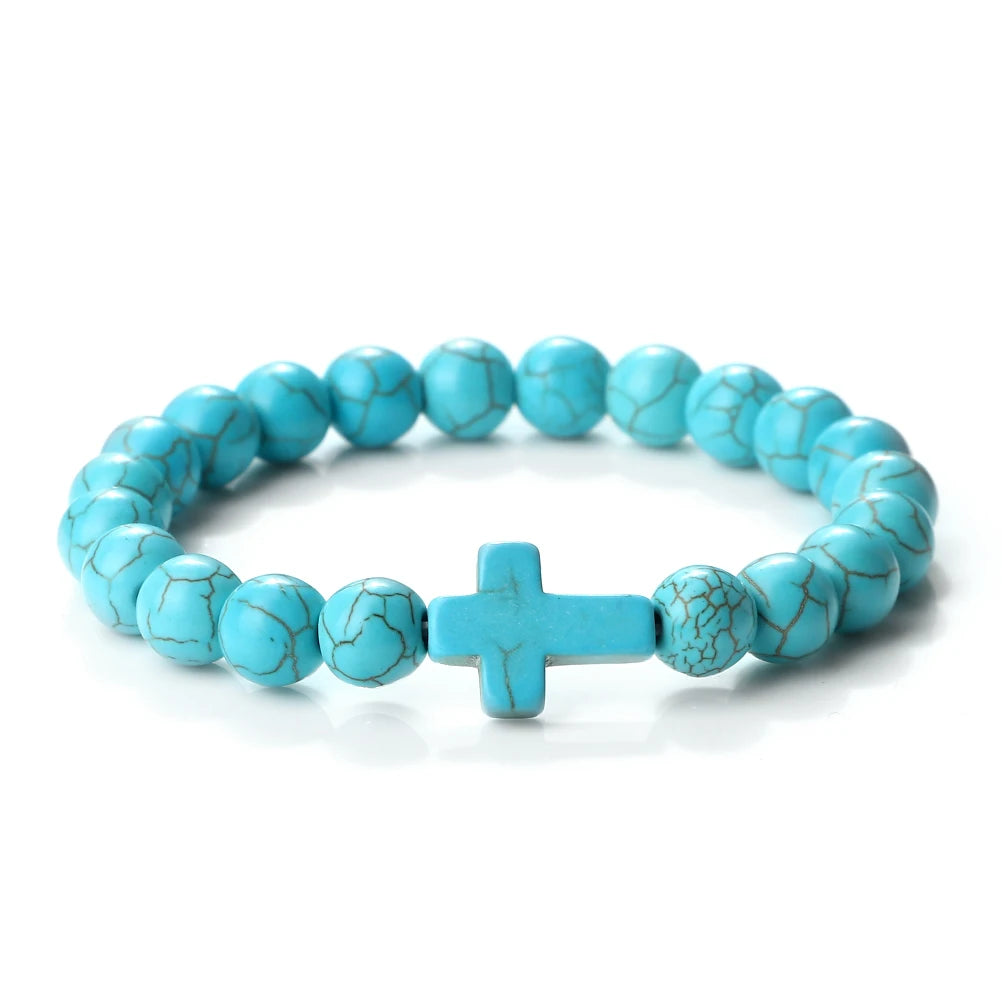 Natural Stone Onyx Beaded Bracelet Collection