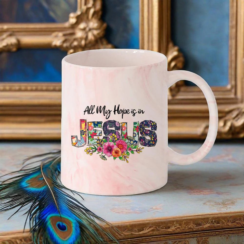 Colorful Ceramic Christian Mug Collection