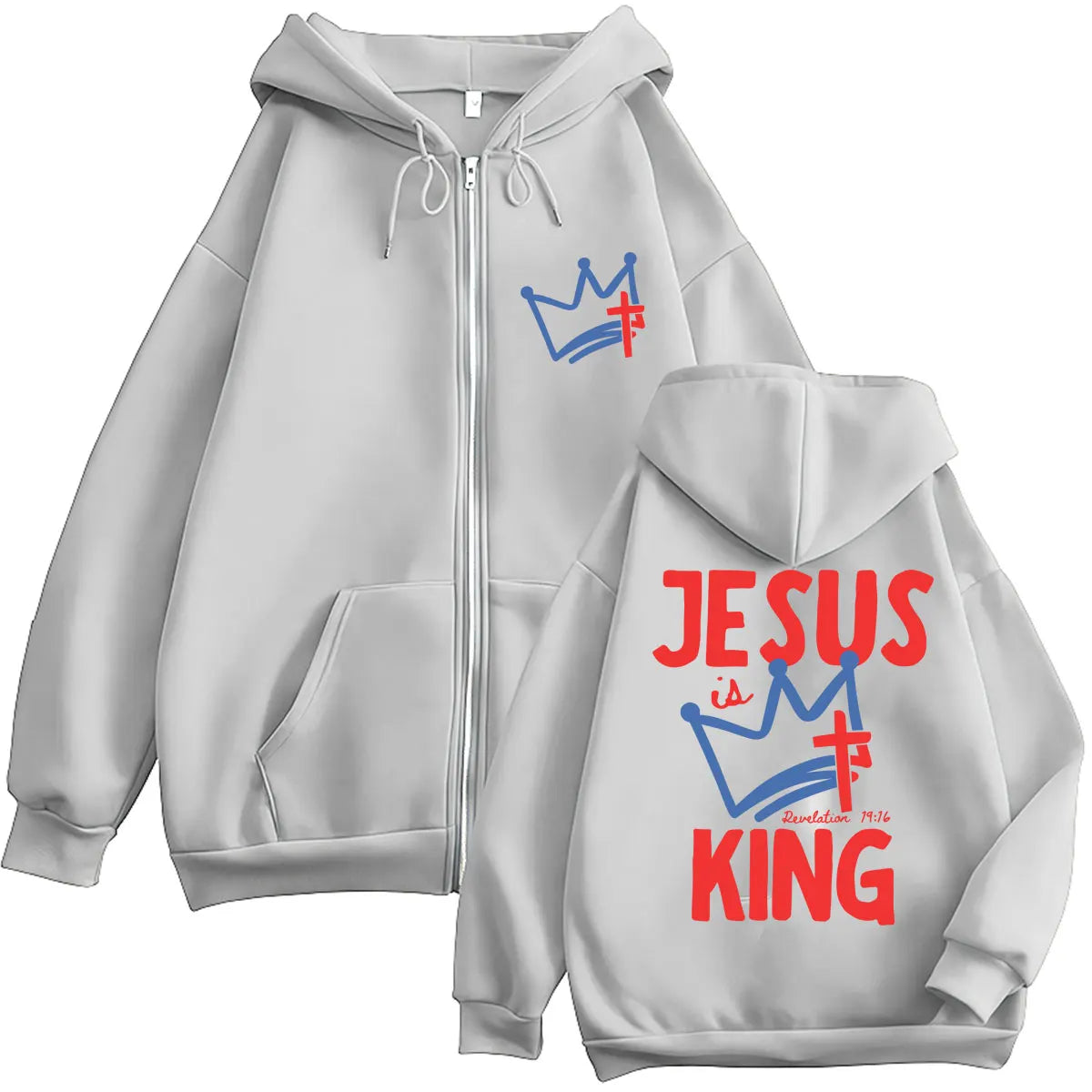 Jesus is King Revelation 19:16 Hoodie