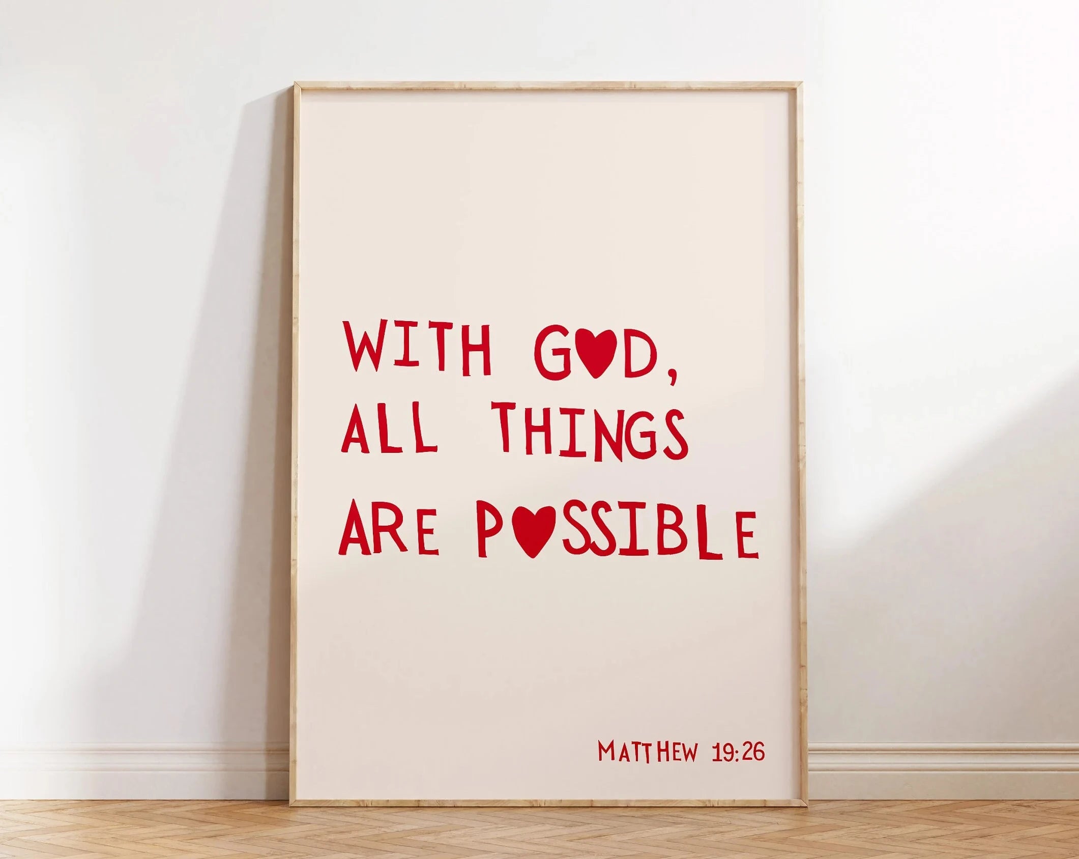 Inspiring Christian Canvas Poster Collection