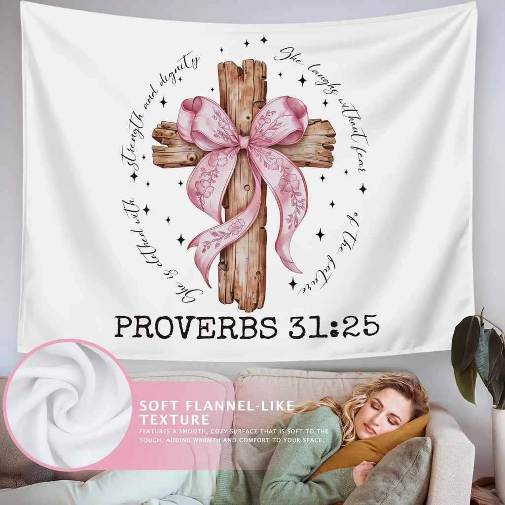 Daughter of Christ Coquette Tapestry Collection