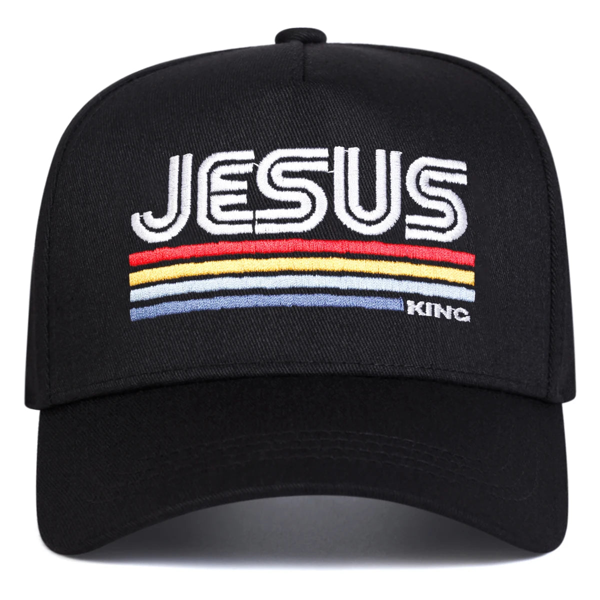 King Jesus Embroidery Baseball Cap