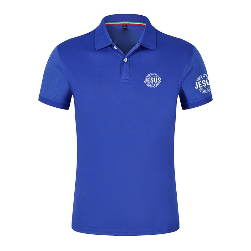 Jesus — The Way, The Truth, The Life Polo Sport Shirt