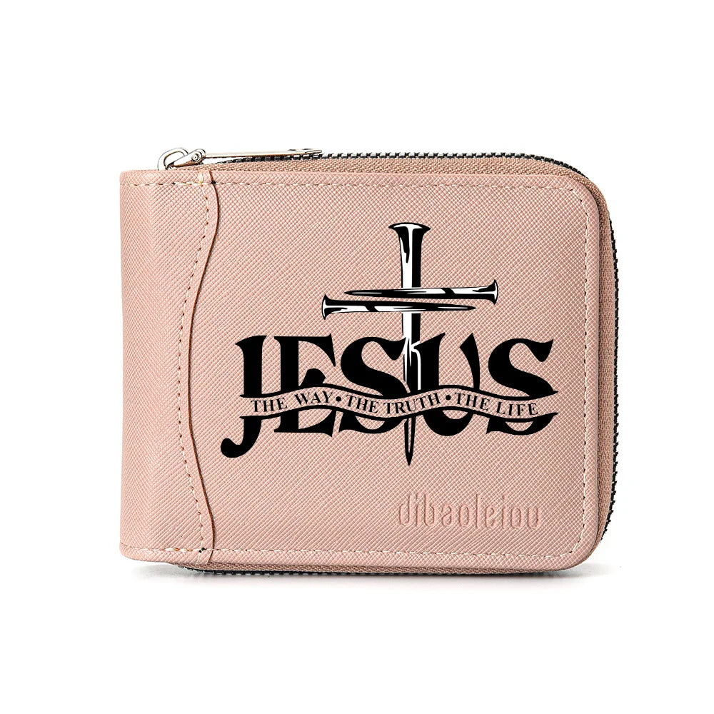 JESUS Short Purse Wallet