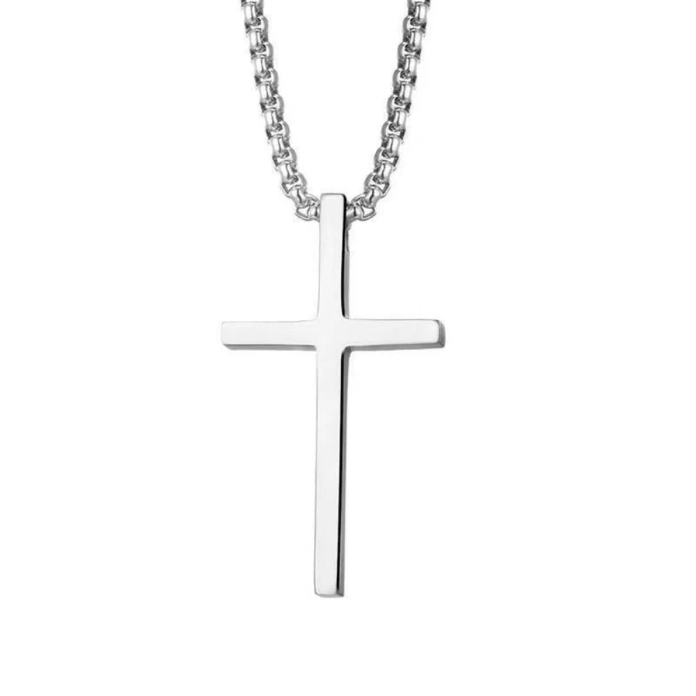 Stainless Steel Cross Necklace