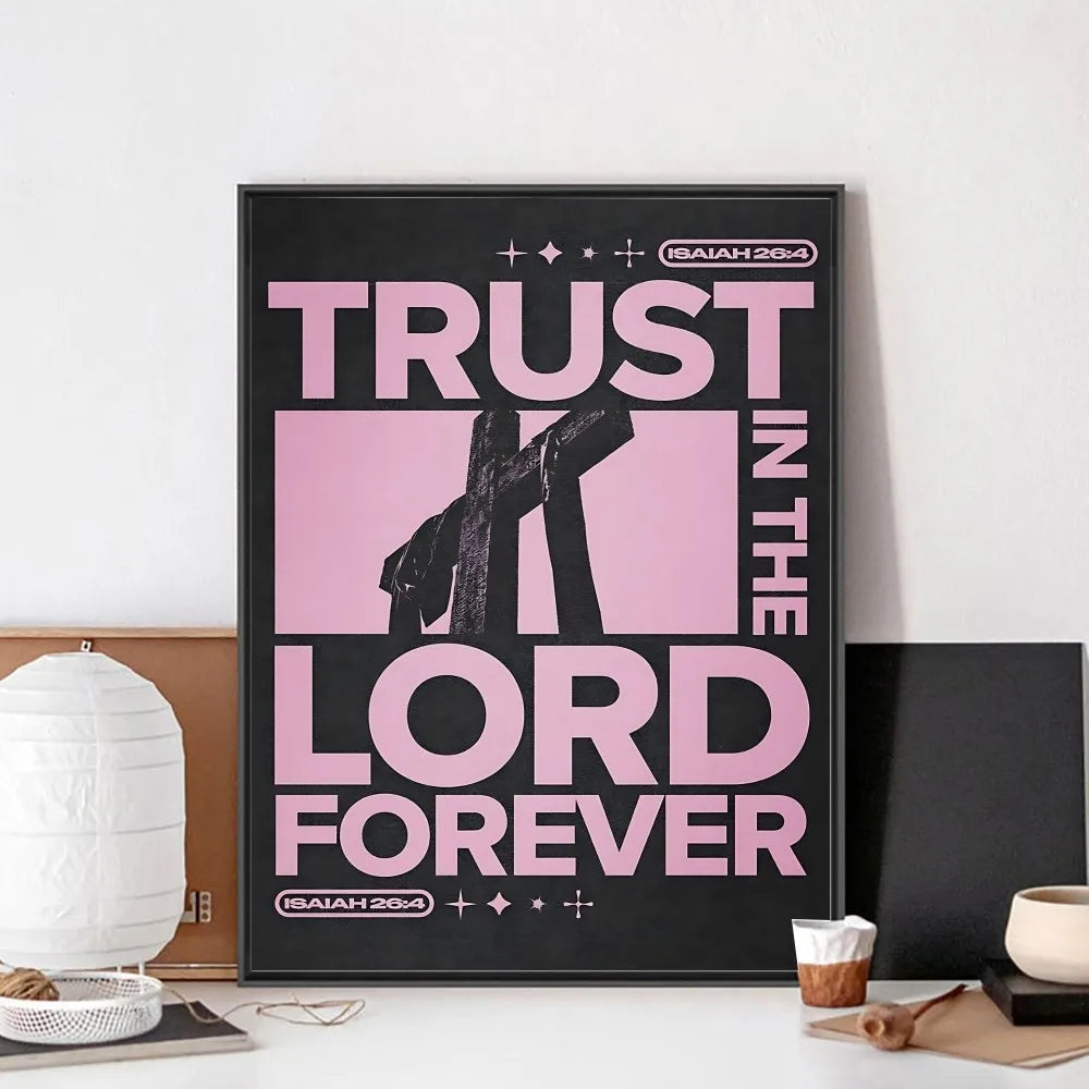 Christian Bedroom Canvas Poster Collection