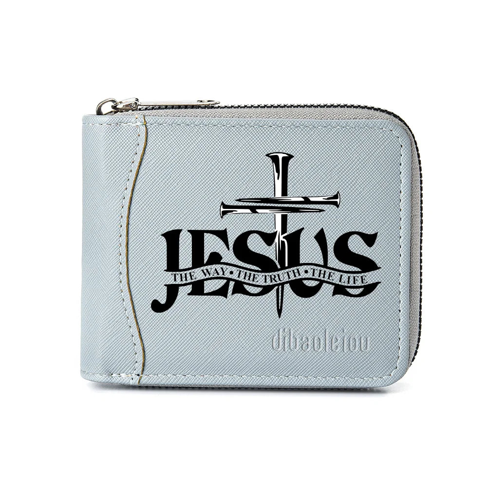 JESUS Short Purse Wallet
