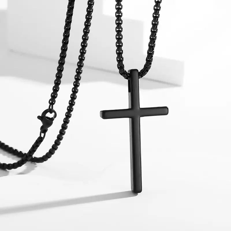 Stainless Steel Cross Necklace