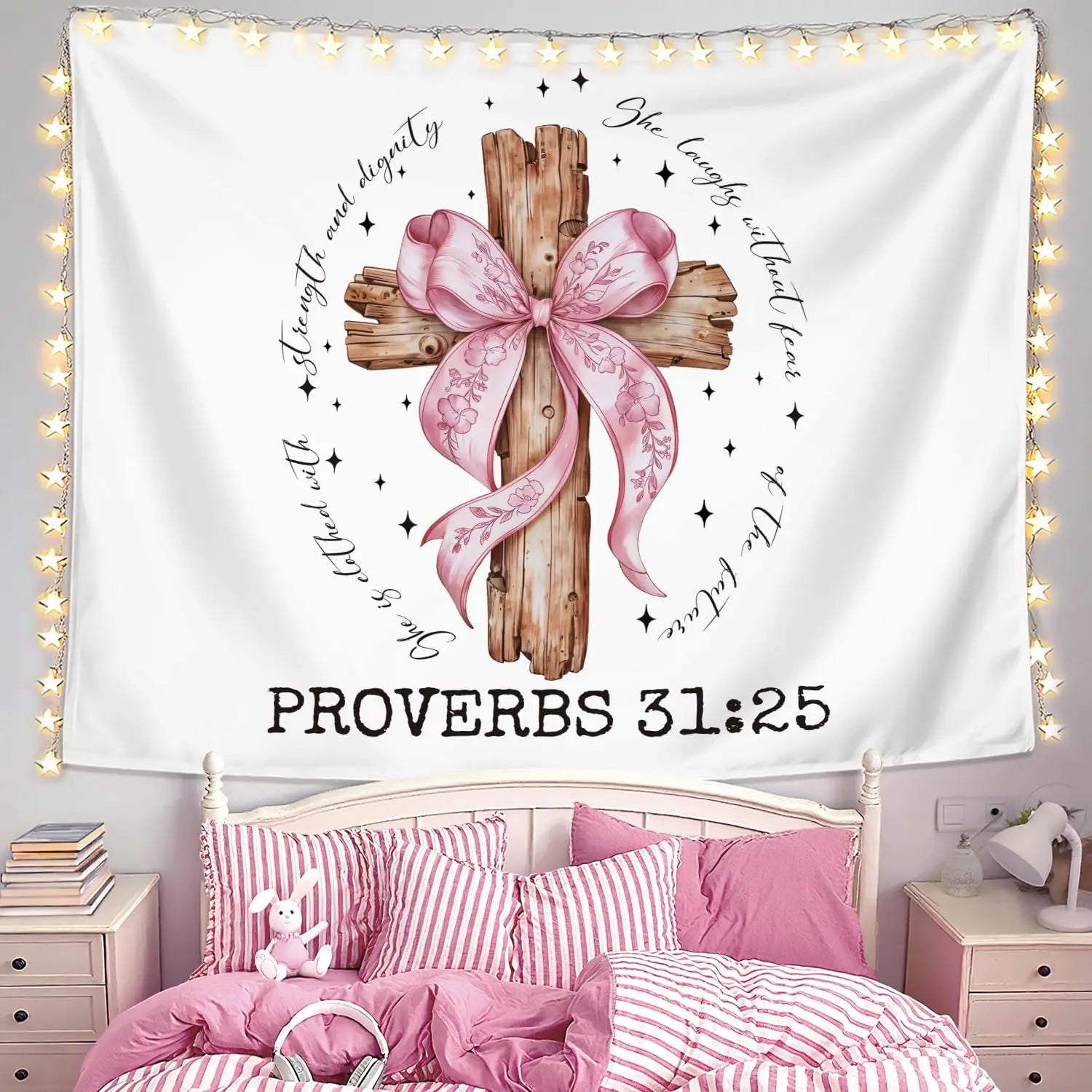 Daughter of Christ Coquette Tapestry Collection