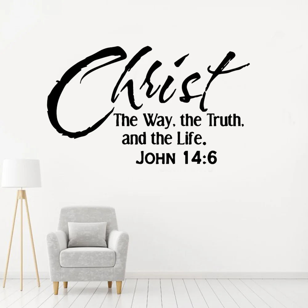 JOHN 14:6 Decorative Wall Decal