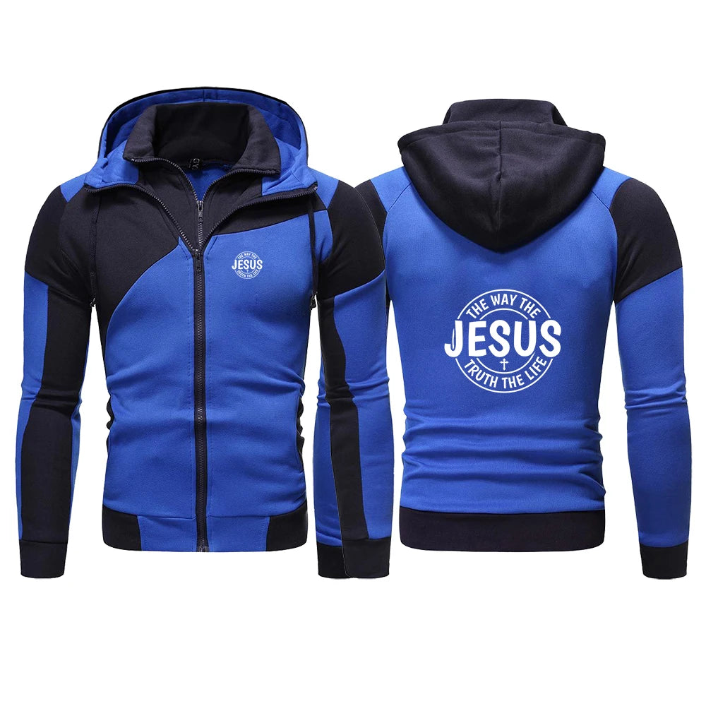 Jesus Way Truth Life Color-Blocked Jacket